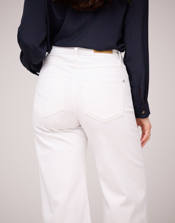 Jeans Lily évasé - White Shell - YOGA JEANS