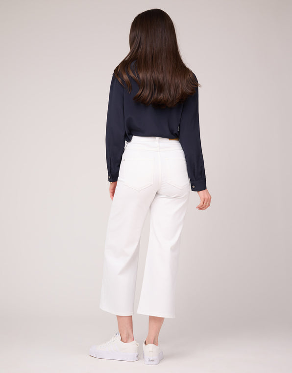 Jeans Lily évasé - White Shell - YOGA JEANS