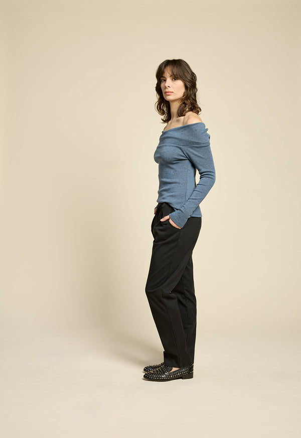 cokluch-haut-chandail-ruby-denim-pantalon-thefool-noir-ah2526