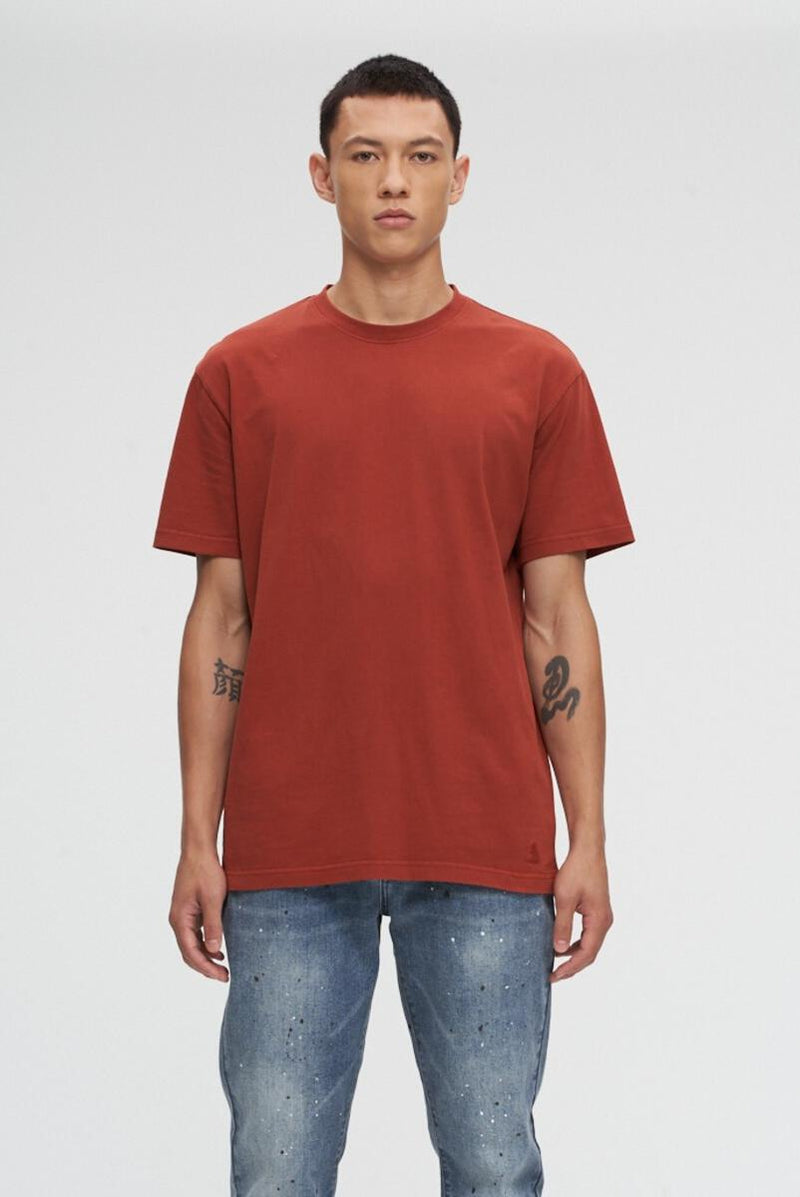 T-shirt coupe ample et droite - Boss Tee - Rust
