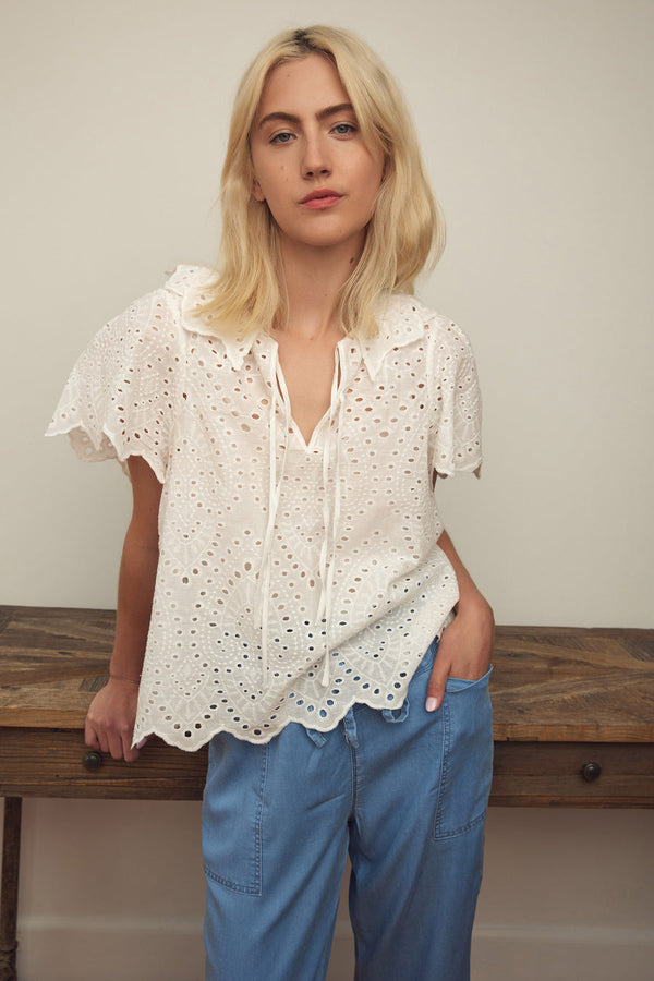 Blouse AYE broderie anglaise