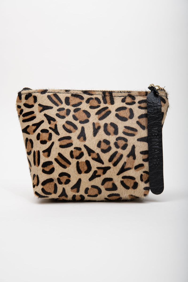 Veinage Garnier leather pouch, handmade in Montreal, Canada