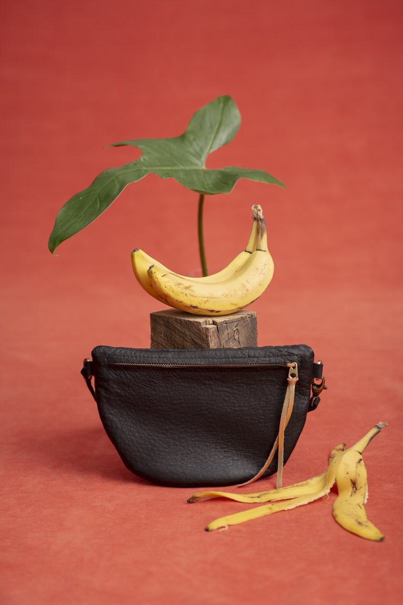 Leather fanny pack - Banane
