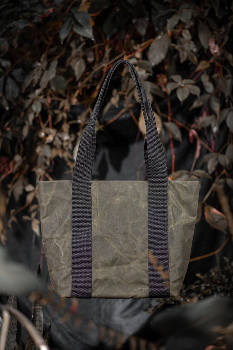 ROSEMONT waxed canvas tote bag