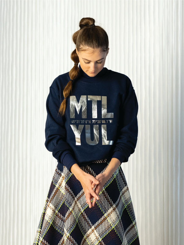 Sweatshirt ouaté - MTL/YUL