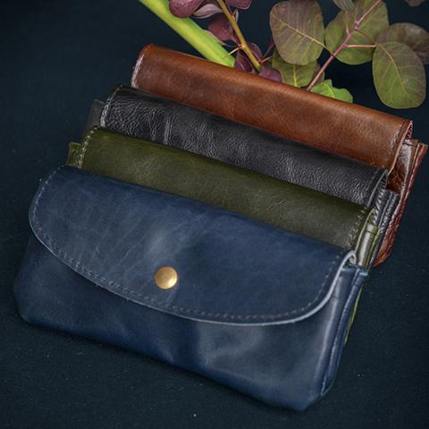 Leather wallet - Marquette
