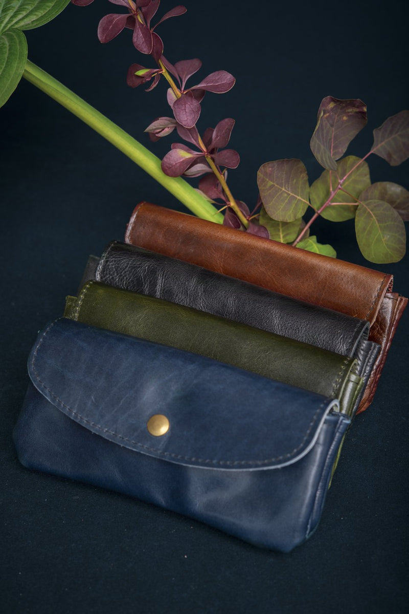 Leather wallet - Marquette